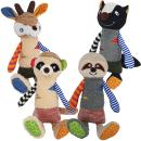 Plüschtiere "Patchwork, div. Motive, Größe 26-29 cm