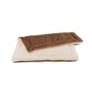Plüsch Liegedecke TP Relax braun/beige 145 x 100 cm