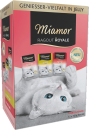 Miamor Pouch - Multipack mit Jelly (Pute, Lachs, Kalb) (12 x 100 g)